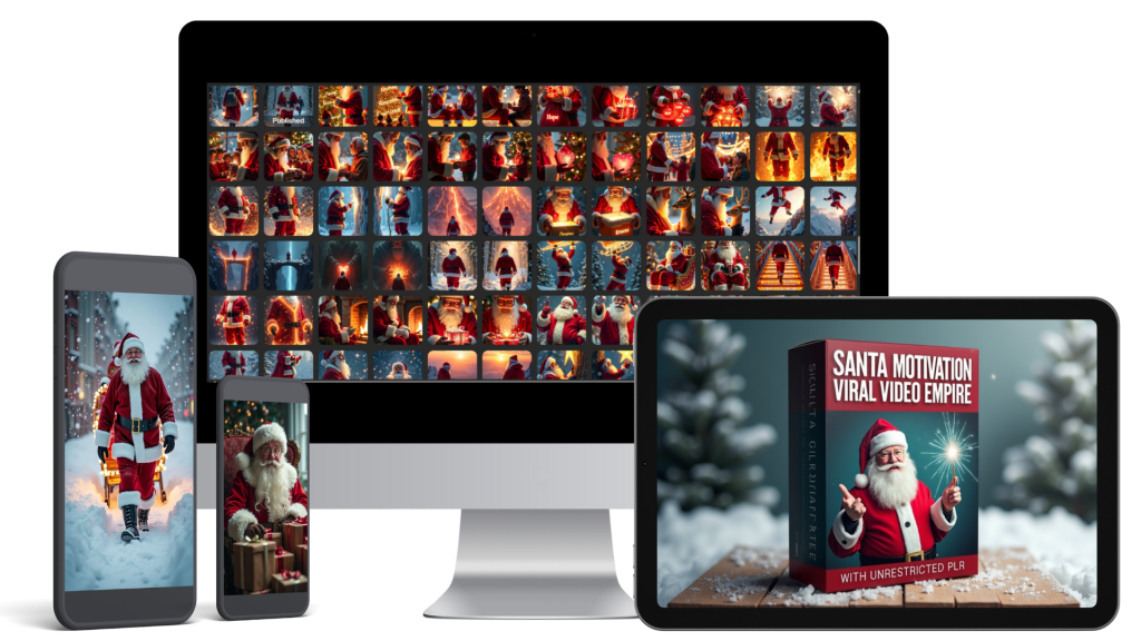 Santa Motivational Viral Video empire