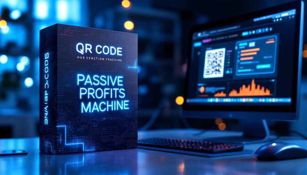 QR code passive profit machine